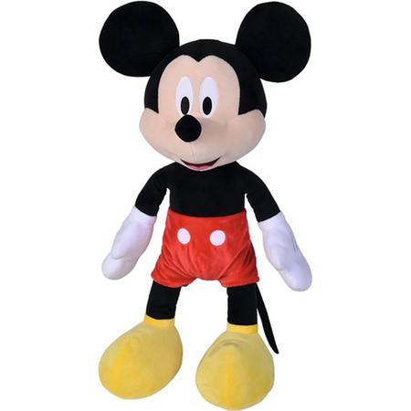 Mickey Mouse Disney Pluche Knuffel XXL 150 cm [Disney XL Plush Toy | Extra groot speelgoed knuffeldier voor kinderen jongens meisjes | Super grote Mickey Mouse, Minnie Mouse, Donald Duck, Goofy]